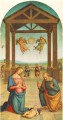 Políptico de San Agustín El Presepio Renacimiento Pietro Perugino